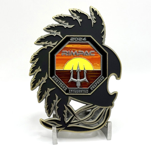 Challenge coin rimpac 2024 - challenge,