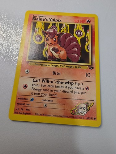 Blaine vulpix 132 common - vulpix,